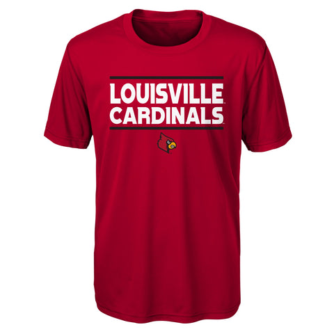 Outerstuff NCAA Youth (8-20) Louisville Cardinals Performance Shirt