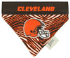 Zubaz X Pets First NFL Cleveland Browns Reversible Bandana For Dogs & Cats