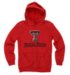 Outerstuff NCAA Youth Texas Tech Red Raiders Performance Hoodie, Red