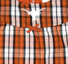 NCAA Infants Texas Longhorns Campus Plaid Dress Set, Burnt Orange