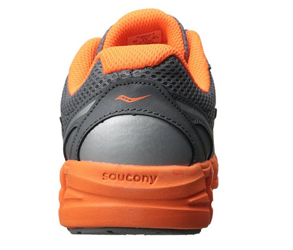 Saucony Kids Kotaro 2 Sneaker,Grey/Orange