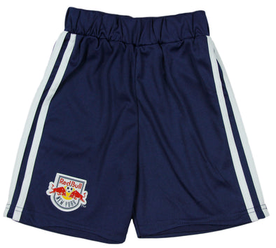 Adidas MLS Soccer Toddlers New York Red Bulls Home Replica Shorts, Navy
