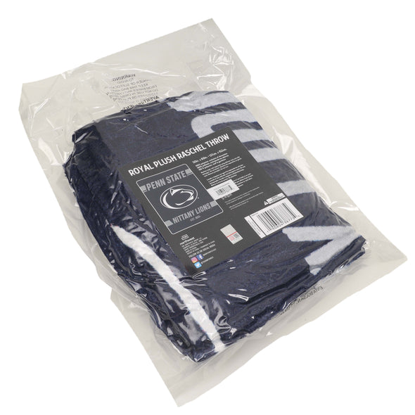 Northwest NCAA Penn State Nittany Lions Legion Raschel Throw, 50" x 60"