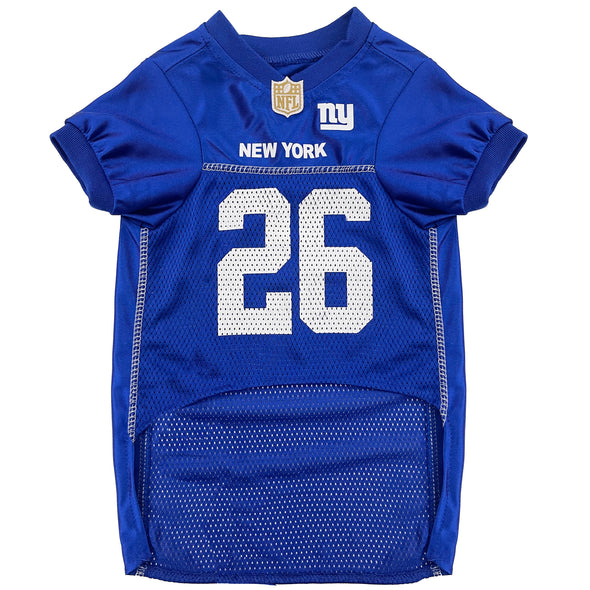 Pets First NFL Dogs & Cats New York Giants Saquon Barkley #26 Jersey