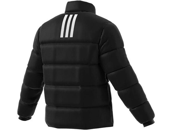 adidas Men's Basic 3-Stripes Insulated Midweight Jacket, Black