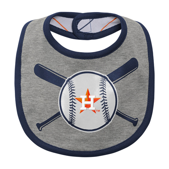 Outerstuff MLB Infant Houston Astros "Is It Game Time Yet" Creeper Set