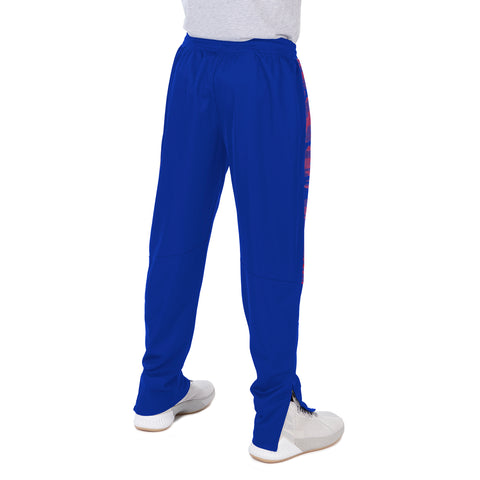 Zubaz NFL Men's New York Giants Track Pants W/ Camo Line Side Panels