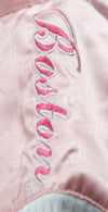 Adidas NCAA Newborn Girls Boston University Terriers Varsity Satin Jacket - Pink