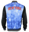 Zipway NBA Men's New York Knicks Full Zip Pixel Jacket