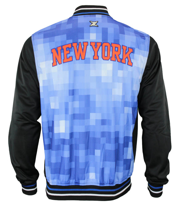 Zipway NBA Men's New York Knicks Full Zip Pixel Jacket