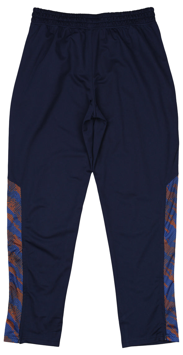 Zubaz NFL Men's Chicago Bears Viper Accent Elevated Jacquard Track Pants