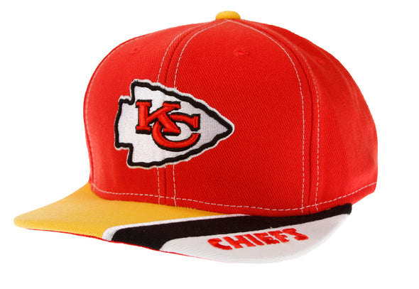 Outerstuff Youth (8-20) NFL Kansas City Chiefs Retro Snapback Cap, OSFM