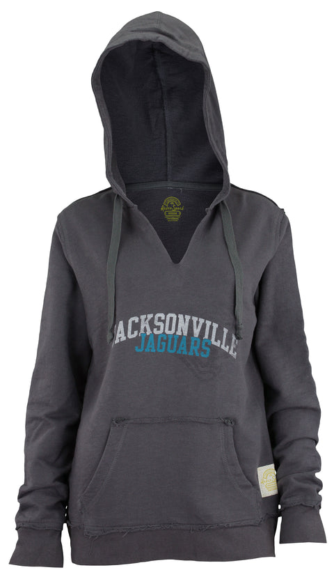 Reebok NFL Women's Jacksonville Jaguars Retro Vintage French Terry Hoodie