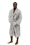 Northwest NFL Men's Soft San Francisco 49ers Sherpa Lounge Bathrobe,OSFM