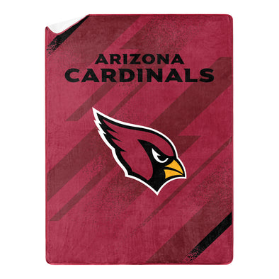 Northwest NFL Arizona Cardinals Silk Touch Sherpa Throw Blanket, 60"X80"