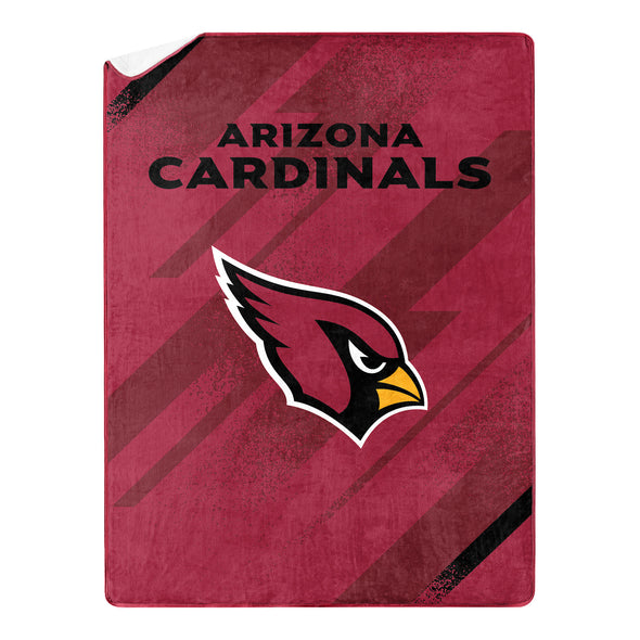 Northwest NFL Arizona Cardinals Silk Touch Sherpa Throw Blanket, 60"X80"