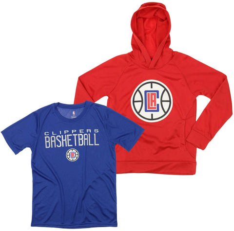 Outerstuff NBA Youth Los Angeles Clippers Team Color Primary Logo Performance Combo Set
