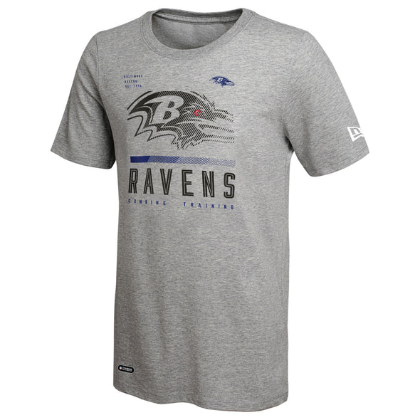 New Era Men's Baltimore Ravens Combine Authentic Red Zone T-Shirt