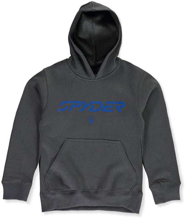 Spyder Youth Boys Basic Fleece Pullover Hoodie, Color Options