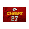 Reebok NFL Kansas City Chiefs L. Johnson #27 Short Sleeve Tee Shirt