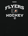 Reebok NHL Men's Philadelphia Flyers  Logo Crest Basic Pullover Fleece Hoodie