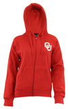 Gen 2 NCAA Women's Oklahoma Sooners Team Logo Hoodie, Red