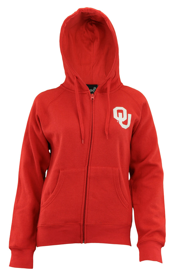 Gen 2 NCAA Women's Oklahoma Sooners Team Logo Hoodie, Red