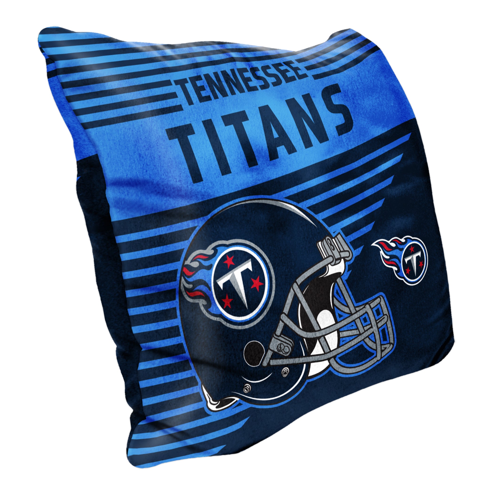 Northwest NFL Tennessee Titans Velvet Stripes Throw Pillow, 16x16