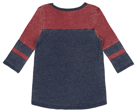 Outerstuff NBA Youth Girls Cleveland Cavaliers Split V-Neck Tee