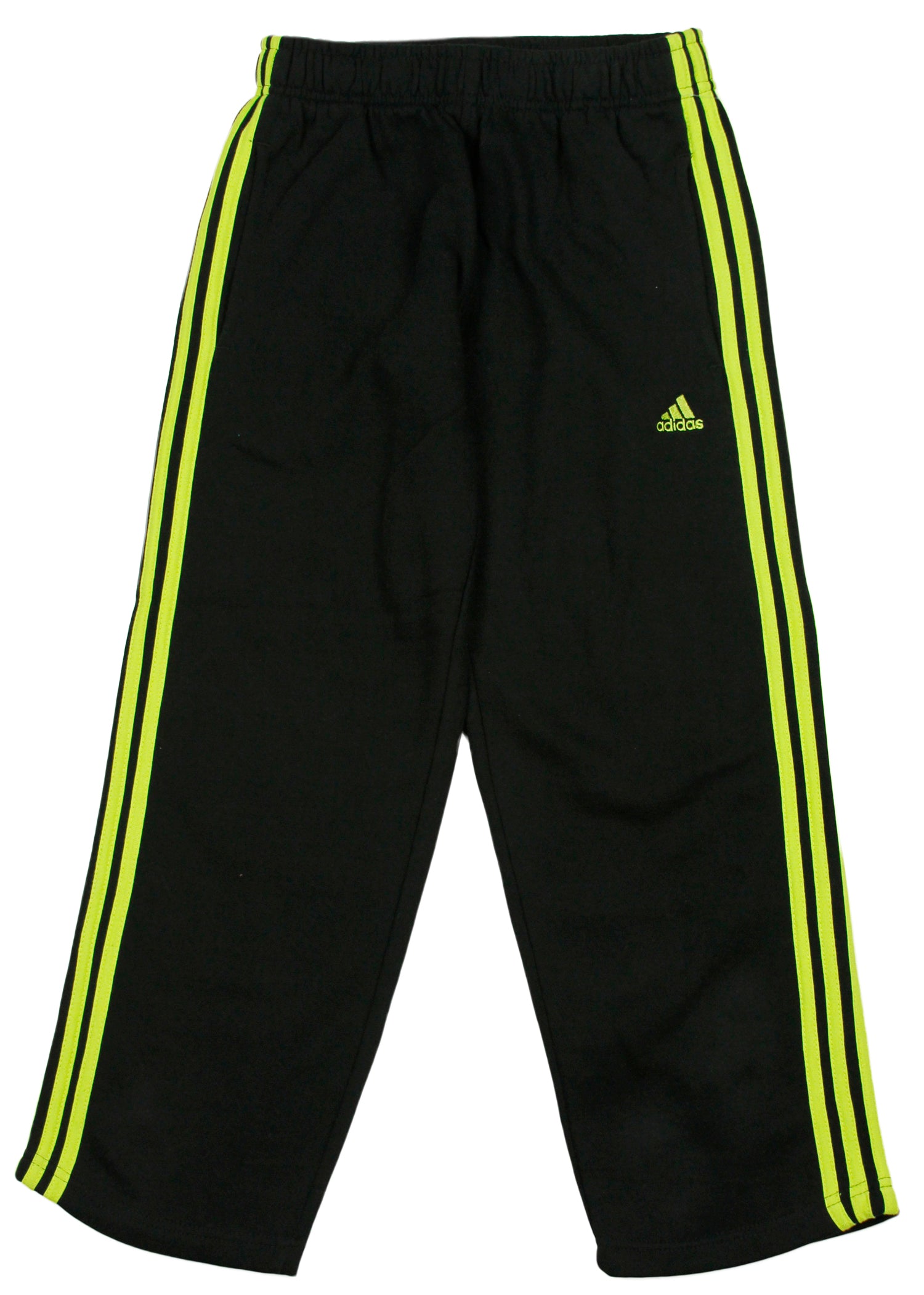 Adidas Youth Designator Track Pants, Black / Lime Green – Fanletic