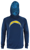 Zubaz NFL Los Angeles Chargers Men's Lightweight French Terry Hoodie