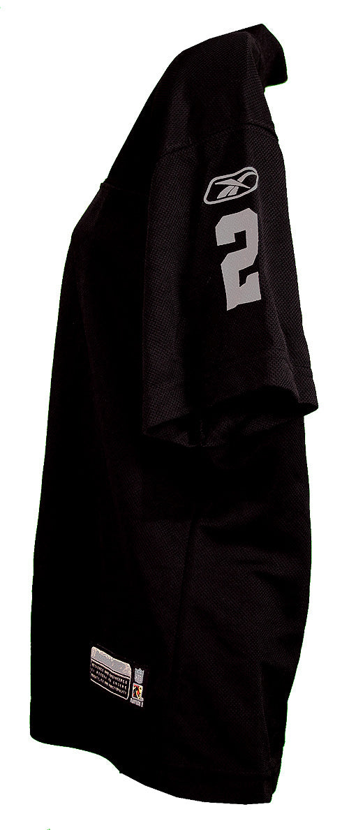 Reebok NFL Women's Oakland Raiders JAMARCUS RUSSELL #2 Player Jersey - Black