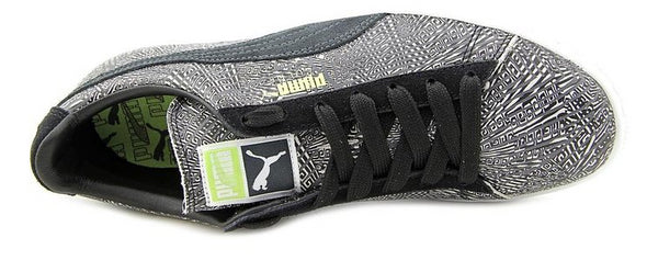 Puma Men's Suede Mis-Match Round Toe Suede Sneakers