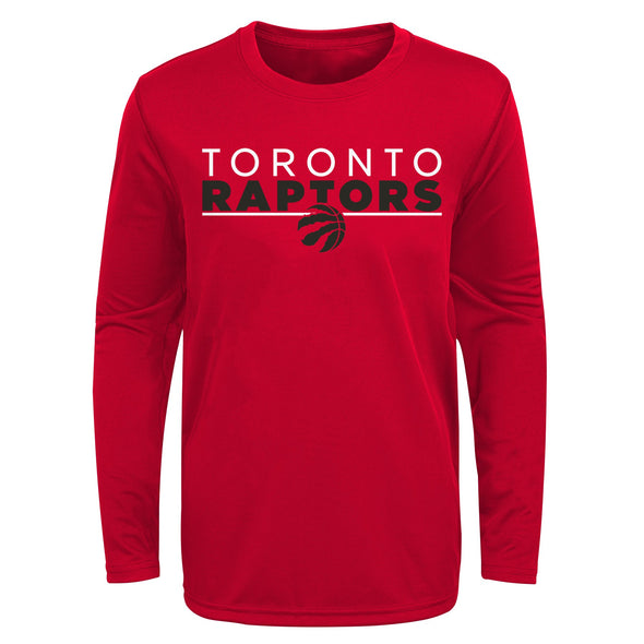 Outerstuff NBA Youth Boys Toronto Raptors Tactical Stance Performance Tee
