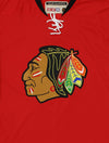 CCM NHL Men's Chicago Blackhawks Team Classic Jersey, Red