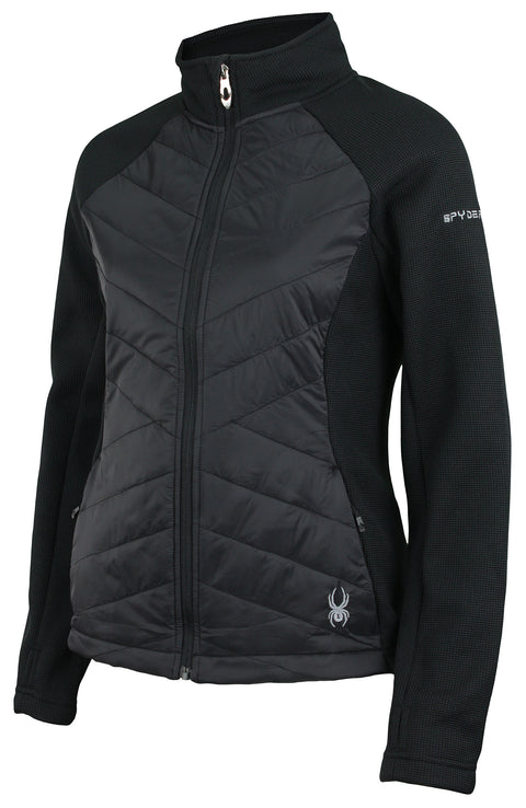 Spyder Women's Nova Full Zip Hybrid Jacket, Color Options