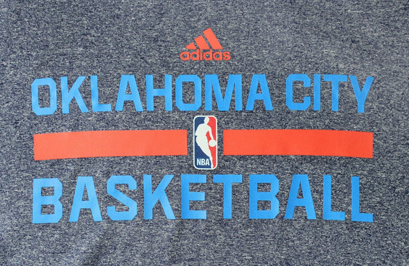 Adidas NBA Men's Oklahoma City Thunder Athletic Basic Graphic Tee