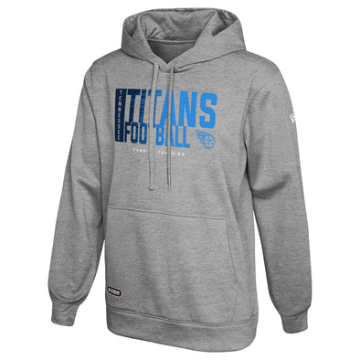 New Era Tennessee Titans NFL Men's Game On Pullover Hoodie, Grey