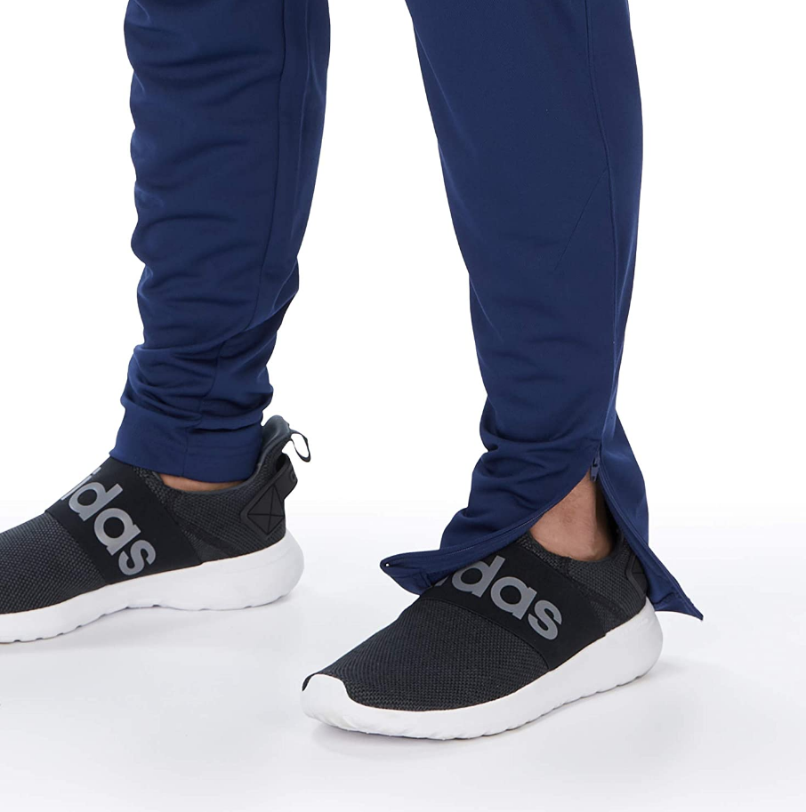 Adidas 1/2 Snap Button Activewear Track Pants Mens Size L | Black / White |  eBay