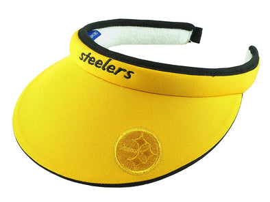 NFL Women's Pittsburgh Steelers Tension Visor (Yellow)