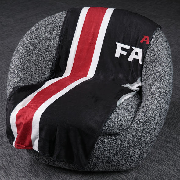 FOCO NFL Atlanta Falcons Plush Soft Micro Raschel Throw Blanket, 50 x 60