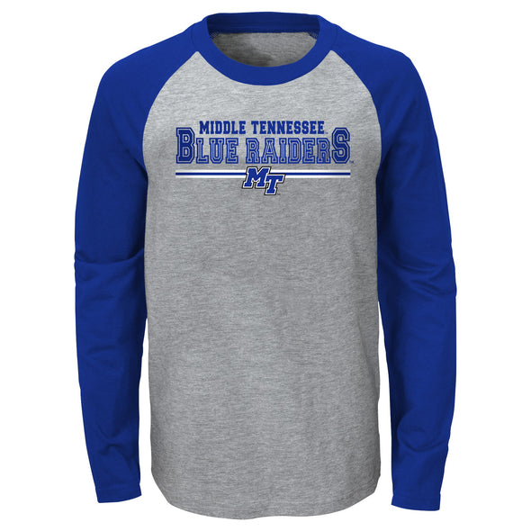 Outerstuff NCAA Youth Middle Tennessee Blue Raiders Varsity Performance Tee