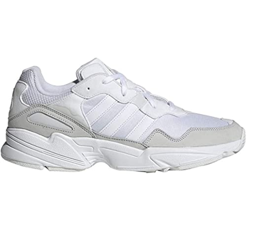 Adidas Originals Men's Yung-96 Casual Sneakers, White/Grey