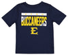 Outerstuff East Tennessee State Buccaneers NCAA Kids (4-7) Short Sleeve Dri-Tek Tee, Blue