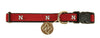 Sporty K9 NCAA Nebraska Cornhuskers Ribbon Dog Collar