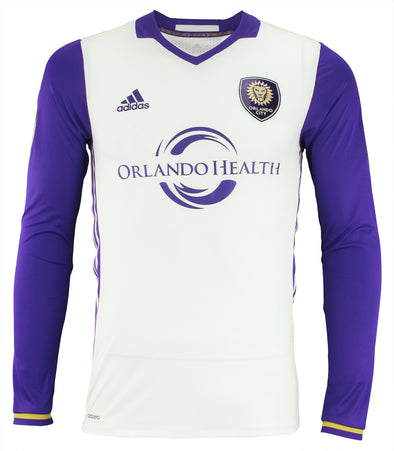 Adidas MLS Men's Orlando City SC On The Field Long Sleeve Jersey