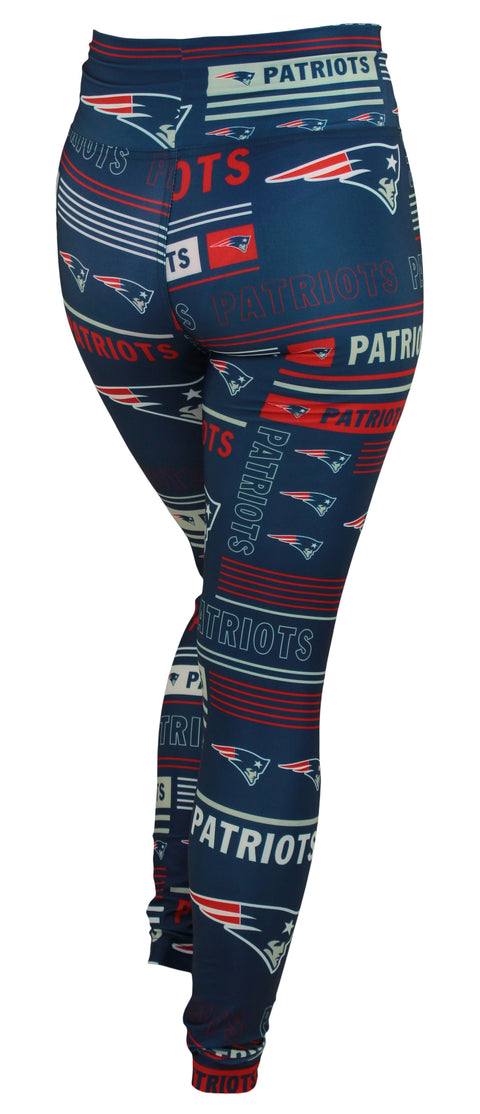 Zubaz NFL New England Patriots Women's Team Column Leggings