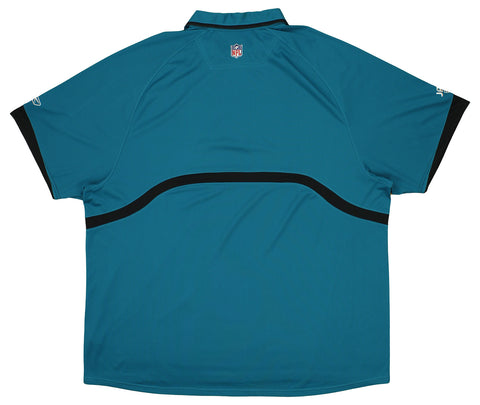 Reebok Jacksonville Jaguars NFL Big Men's Performance Short Sleeve Polo, Teal