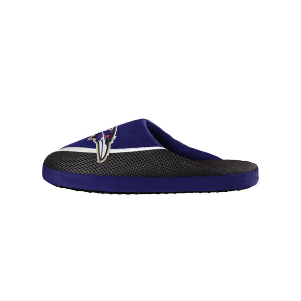 FOCO NFL Men's NFL Baltimore Ravens 2022 Big Logo Color Edge Slippers