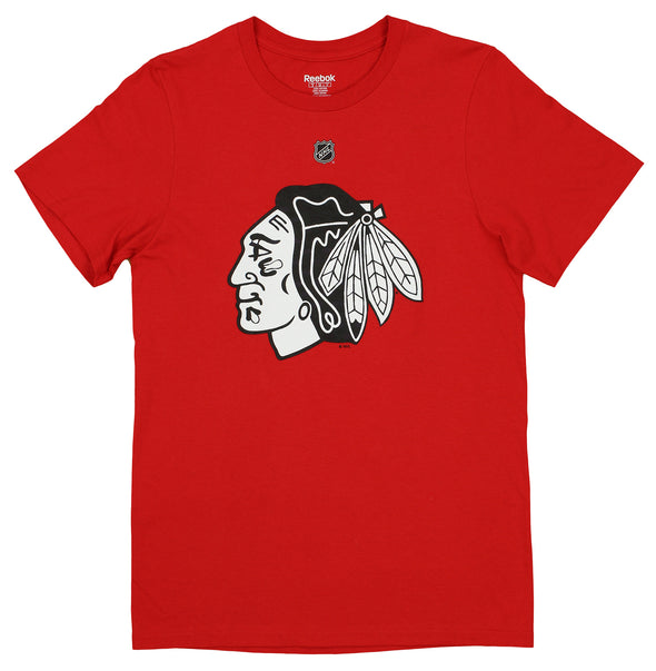 Reebok NHL Men's Chicago Blackhawks Jonathan Toews #19 T-Shirt, Red